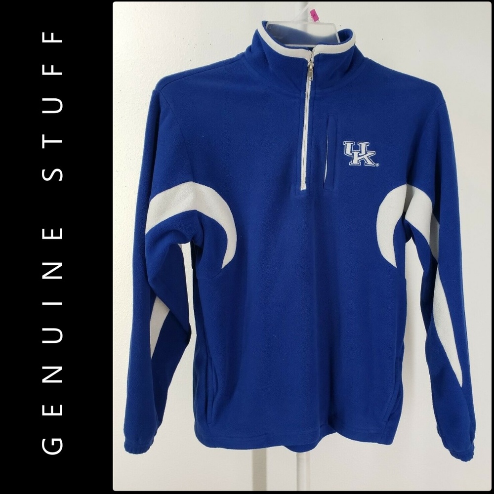 Genuine Stuff Men Pull Over Fleece Jacket Large